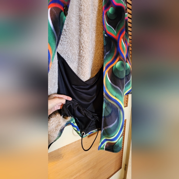 Electro Threads Dream Cloak (w backpack) Size, Small, "Flow" - Picture 6 of 11